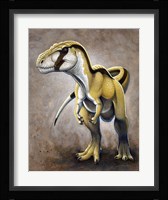 Megalosaurus, a Large Meat-Eating Dinosaur of the Jurassic period Fine Art Print