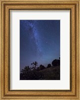 Milky Way Rises Over Kenton, Oklahoma Fine Art Print