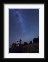 Milky Way Rises Over Kenton, Oklahoma Fine Art Print