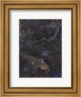 Dusty Nebulae in Cepheus Constellation Fine Art Print