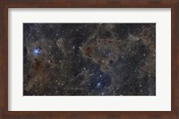 Iris Nebula and Dusty Region in Cepheus constellation Fine Art Print