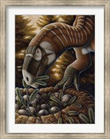 Plateosaurus Dinosaur Nest Fine Art Print