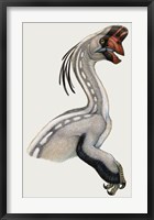 Oviraptor, a Small Dinosaur that Lived During the Cretaceous period Fine Art Print