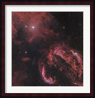 Veil Nebula in the Constellation Cygnus Fine Art Print