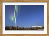 Aurora Borealis near Mayo, Yukon, Canada Fine Art Print