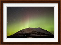 Aurora Borealis and Milky Way over Carcross Desert Fine Art Print