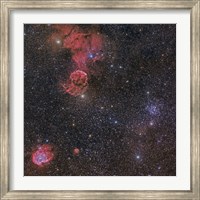 Nebulae in Gemini Constellation Fine Art Print