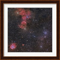 Nebulae in Gemini Constellation Fine Art Print