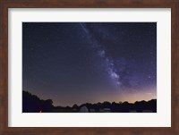 Milky Way and Perseid Meteor Shower, Oklahoma Fine Art Print