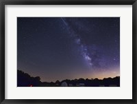 Milky Way and Perseid Meteor Shower, Oklahoma Fine Art Print