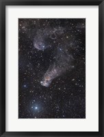 The Question Mark Nebula in Orion Fine Art Print