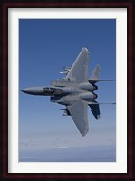 F-15 Eagle Conducts Air-to-Air Training over Oregon Fine Art Print
