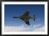 QF-4E Aircraft Flies over the Gulf of Mexico Fine Art Print