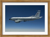 RC-135W Rivet Joint Aircraft Flies over the Midwest Fine Art Print