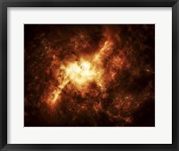 Nebula Surrounded by Stars Fine Art Print