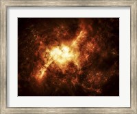 Nebula Surrounded by Stars Fine Art Print