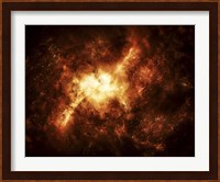 Nebula Surrounded by Stars Fine Art Print