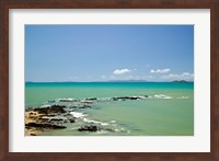 Australia, Emu Park, Churchill Lookout, Beach Fine Art Print