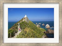 Lighthouse, Nugget Point, South Island, New Zealand Fine Art Print