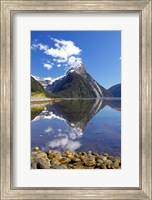 Mitre Peak, Milford Sound, Fjordland National Park, South Island, New Zealand Fine Art Print
