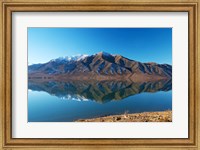 Lake Benmore in Winter, Waitaki Valley, South Island, New Zealand Fine Art Print