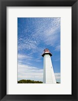 Australia, Cleveland Point Lighthouse, Stradbroke Isl Fine Art Print
