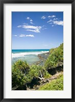Australia, Gold Coast, Burleigh Head NP beach Fine Art Print