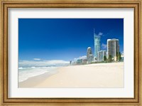 Australia, Gold Coast, Surfer's Paradise Beach Fine Art Print
