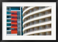 Australia, Saville and Rydges Hotels, Modern building Fine Art Print