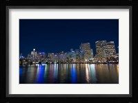 Darling Harbour at night, Sydney, New South Wales, Australia Fine Art Print