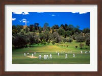 Cornwall Cricket Club, Auckland, New Zealand Fine Art Print