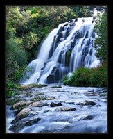 Cascade, Karangahake Gorge, North Island, New Zealand Fine Art Print