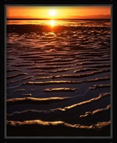 Coast at sunset, Abel Tasman National Park, New Zealand Fine Art Print