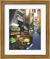 A Stroll in Florence Fine Art Print