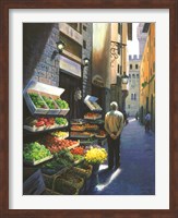 A Stroll in Florence Fine Art Print