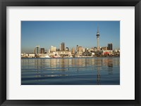 Auckland CBD skyline, North Island, New Zealand Fine Art Print