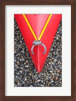 Detail of Red Kayak Fine Art Print