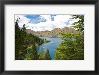 Lake Benmore, Waitaki Valley, North Otago, South Island, New Zealand Fine Art Print