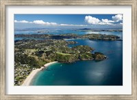 Palm Beach, Waiheke Island, North Island, New Zealand Fine Art Print