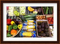 Vegetable Stall, Cromwell, Central Otago, South Island, New Zealand Fine Art Print