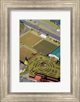 Gardens and Bowling Greens, Taupo, North Island, New Zealand Fine Art Print