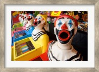 Laughing Clowns Side-Show, Rotorua, Bay of Plenty, North Island, New Zealand Fine Art Print
