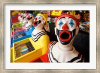 Laughing Clowns Side-Show, Rotorua, Bay of Plenty, North Island, New Zealand Fine Art Print