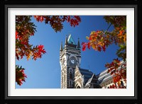 Clock Tower, Dunedin, South Island, New Zealand Fine Art Print