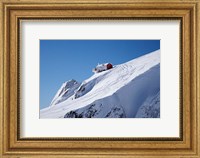 Hut, Franz Josef Glacier, South Island, New Zealand Fine Art Print