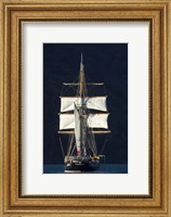 Spirit of New Zealand Tall Ship, Marlborough Sounds, South Island, New Zealand Fine Art Print