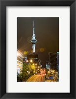 Skytower, Hobson St, Auckland, North Island, New Zealand Fine Art Print