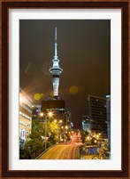 Skytower, Hobson St, Auckland, North Island, New Zealand Fine Art Print
