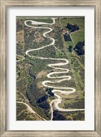 Zigzag Road to the Remarkables Ski Field, Queenstown, South Island, New Zealand Fine Art Print