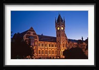 Building at University of Otago, Dunedin, New Zealand Fine Art Print